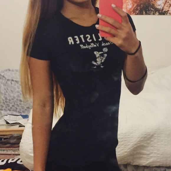 Hollister Beach Volleyball T-shirt navy - Picture 1 of 3