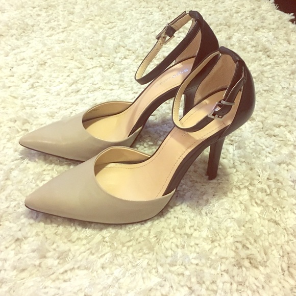 BCBGeneration ankle strap pumps