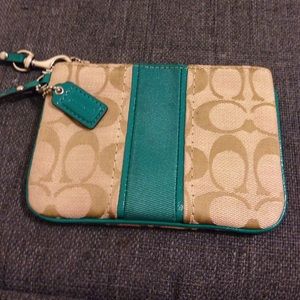 Coach wristlet