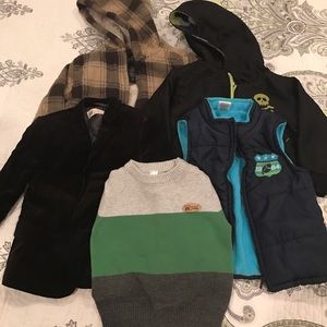 Bundle of boys cute Jackets