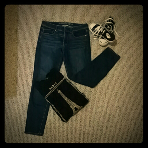 American eagle super skinny jeans