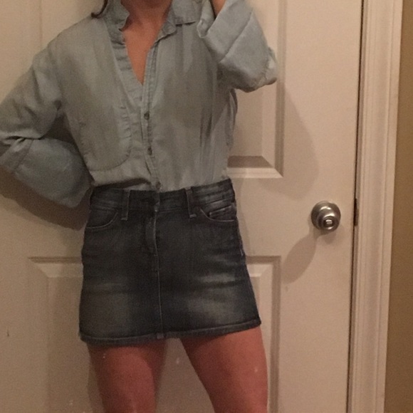 Citizens of Humanity denim mini skirt