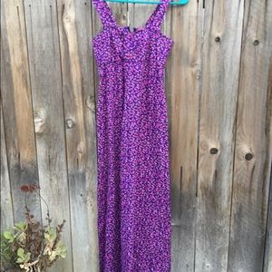Floral vintage dress