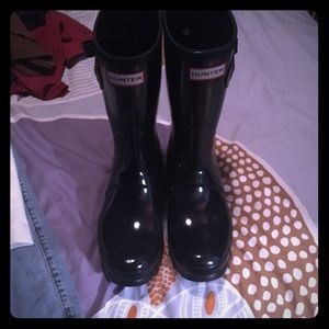 Hunter wellie boots - short