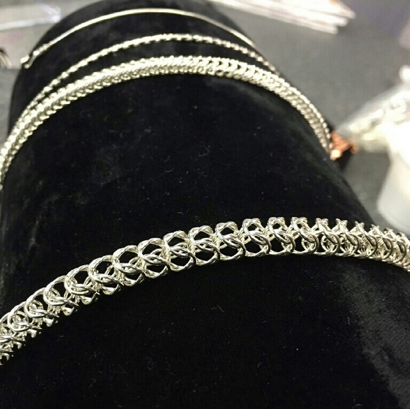 Sterling silver rollo link chainmail braclet - Picture 1 of 1