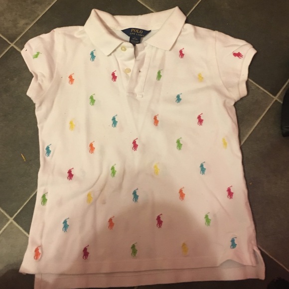 Ralph Lauren polo shirt size L in kids