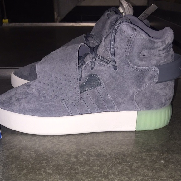 ADIDAS ORIGINALS WOMEN 'S TUBULAR INVADER 2.0 LEATHER