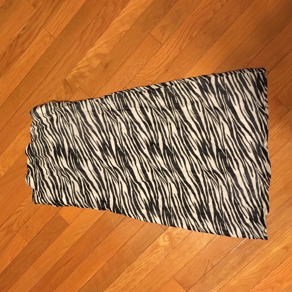 Zebra print Express dress