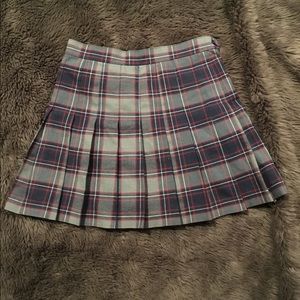 American Apparel Plaid Tennis Skirt