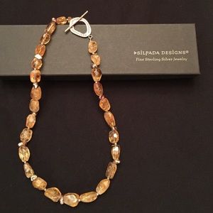 Silpada Citrine Necklace