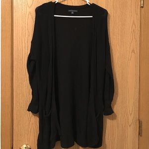 Long Black Cardigan
