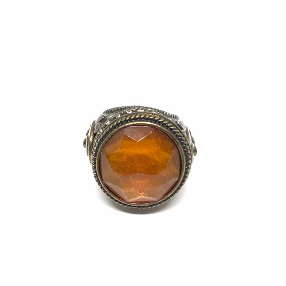 Lucky Brand Citron Buddha Ring