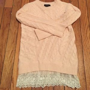 Light pink sweater