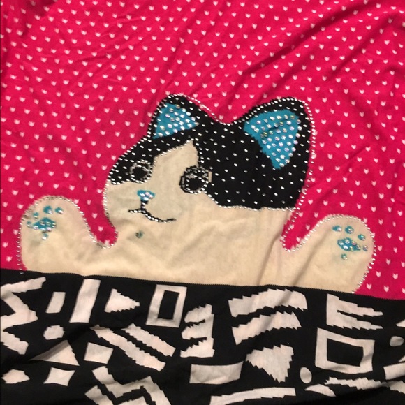 YesStyle Cat Short Sleeve Shirt - Picture 2 of 3