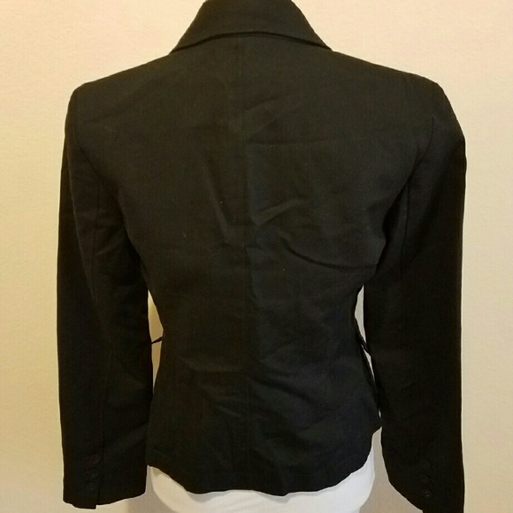 New York & Company Blazer - Black/ size 8 - Picture 3 of 4