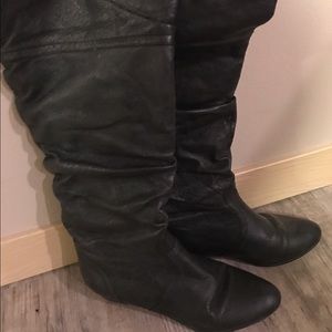 Black boots