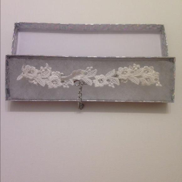 Lace White Marry Me Choker