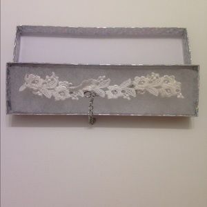 Lace White Marry Me Choker