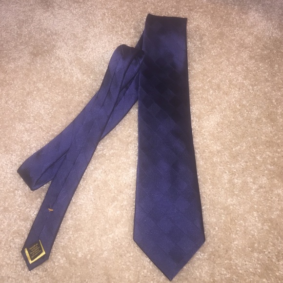 Donald Trump 100% Silk Blue Tie