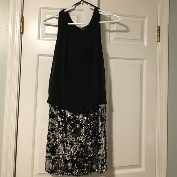 Adrianna Papell little black dress - Picture 1 of 1