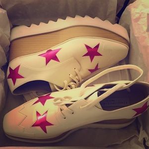 Stella McCartney 'Elyse Star' Lace-Up Platforms