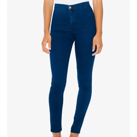 American apparel easy jeans in indigo