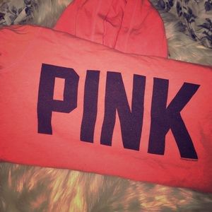 Pink hoodie