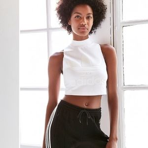 NWT ADIDAS MOCK NECK CROP TOP