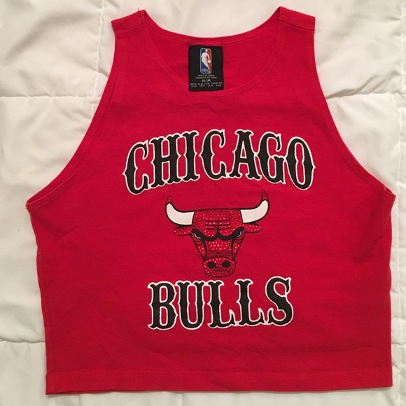 Chicago Bulls Cropped Top