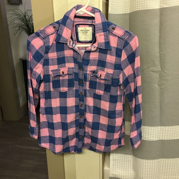 Blue and Pink Flannel