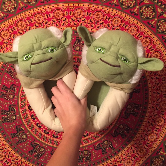 Star Wars Yoda slippers