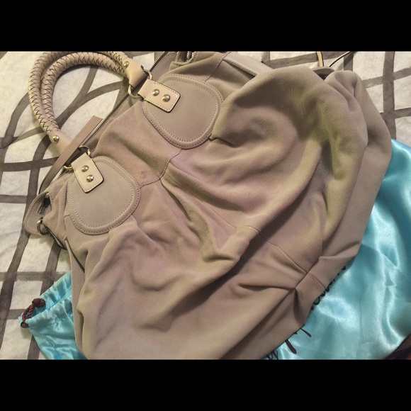 BCBGMaxaria suede hobo/tote - Picture 3 of 4