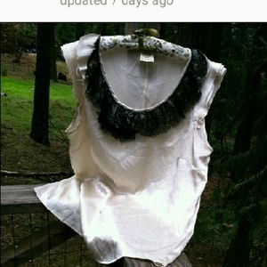 Winter white Holiday camisole