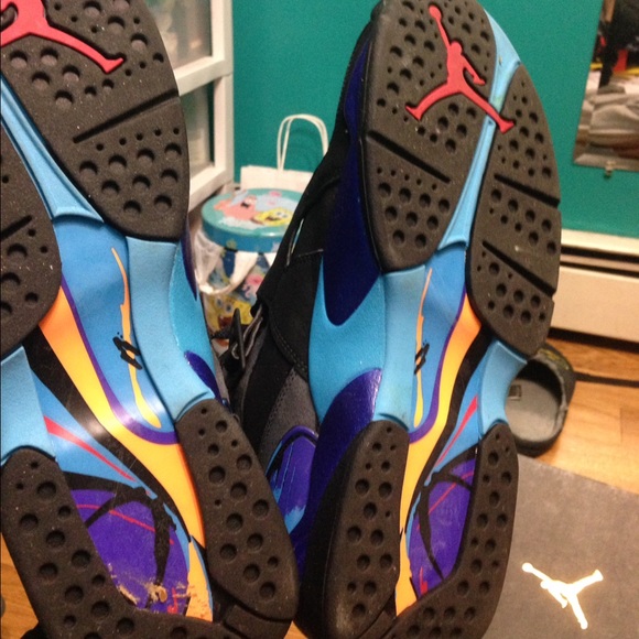 Aqua 8s jordans - Picture 2 of 3