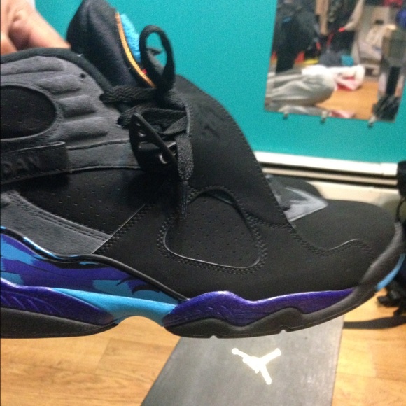 Aqua 8s jordans - Picture 3 of 3