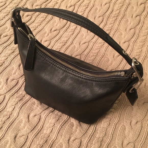 Coach small black purse