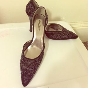 Point slingback heels