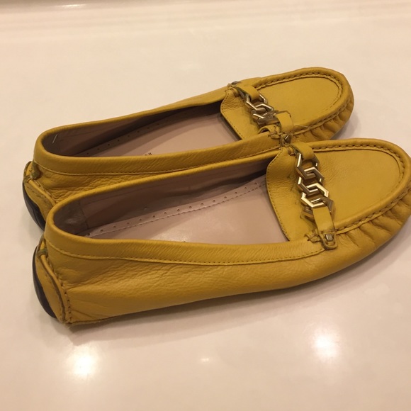 Yellow Adrienne Vittadini Loafers