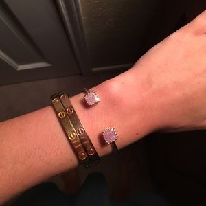 Francesca's gold cable bracelet