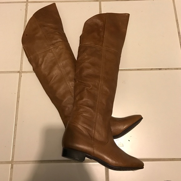 Brown Over the Knee Boots