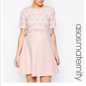 Pink Maternity dress by ASOS Maternity