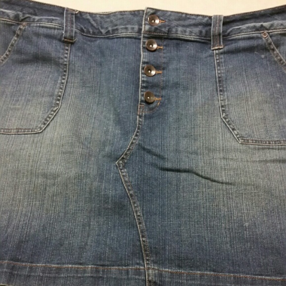 Jean skirt