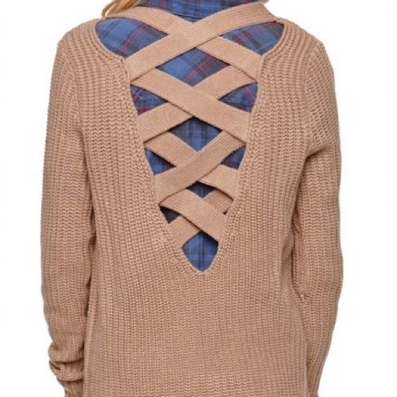 LA Hearts Brown Cardigan