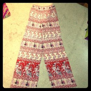 Xhilaration High-Waisted Flowy Pants