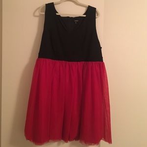 Red and Black Torrid dress