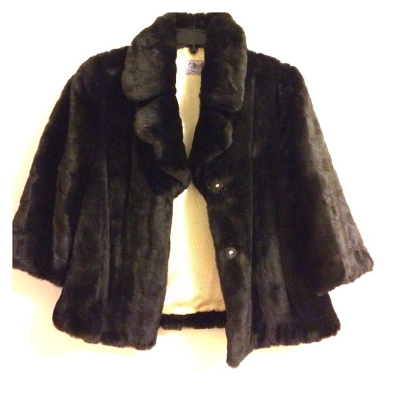 Juicy Couture faux fur short jacket