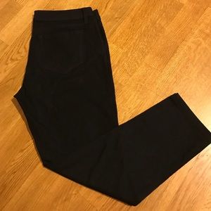 Banana Republic Black "Sloan" Pants Size 10 Short