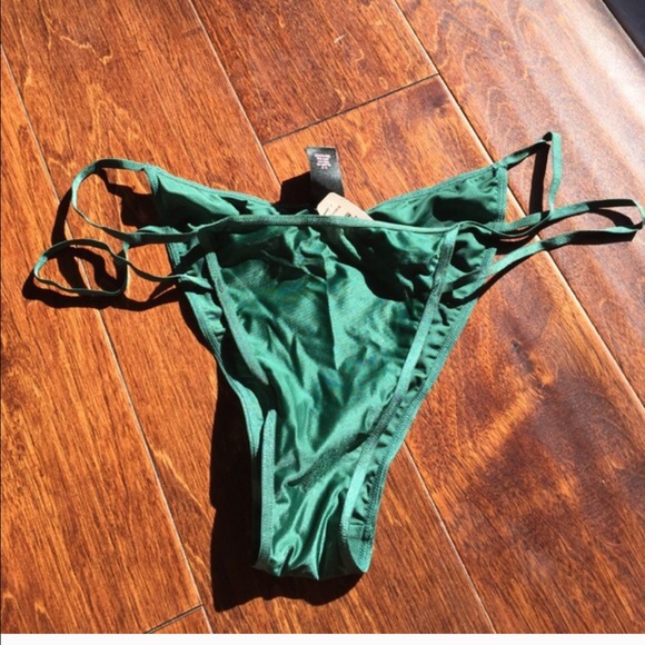 Green panties