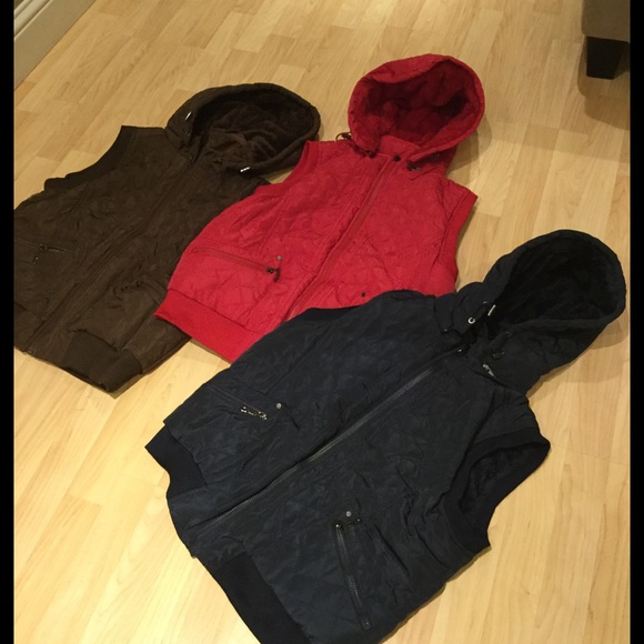 Faux Fur Lined Quilted ZipUp Puffer Vest - Picture 3 of 4