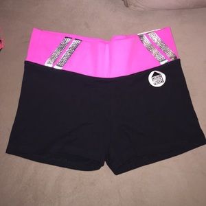 Victoria's Secret Pink Yoga Shorts w/hidden pocket